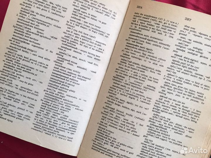 Англо русский и русско английский словарь