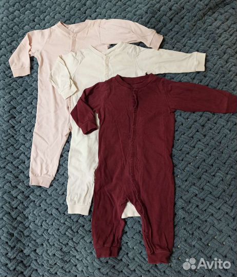 Детские вещи пакетом для девочки 68 74