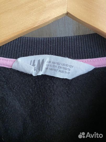 Свитшот для девочки 146 h&m