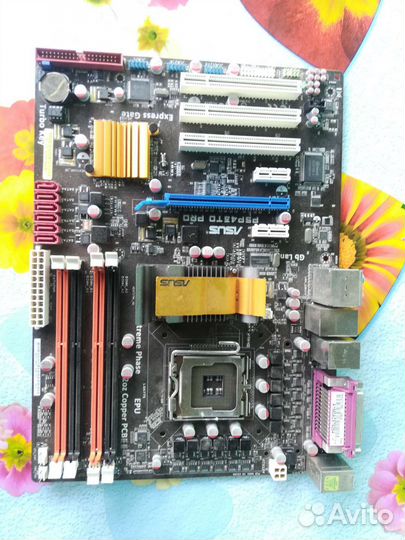 Материнская плата Asus p5p43TO PRO