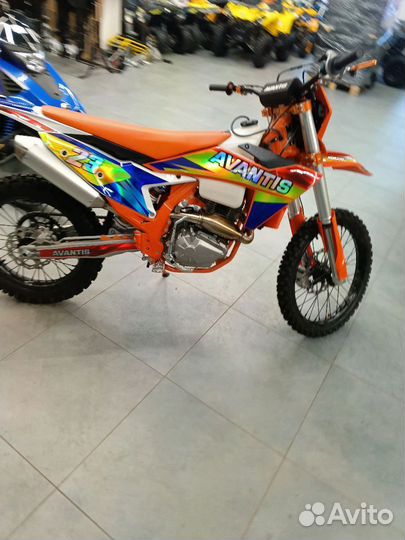 Мотоцикл эндуро без птс K23 оранжевый