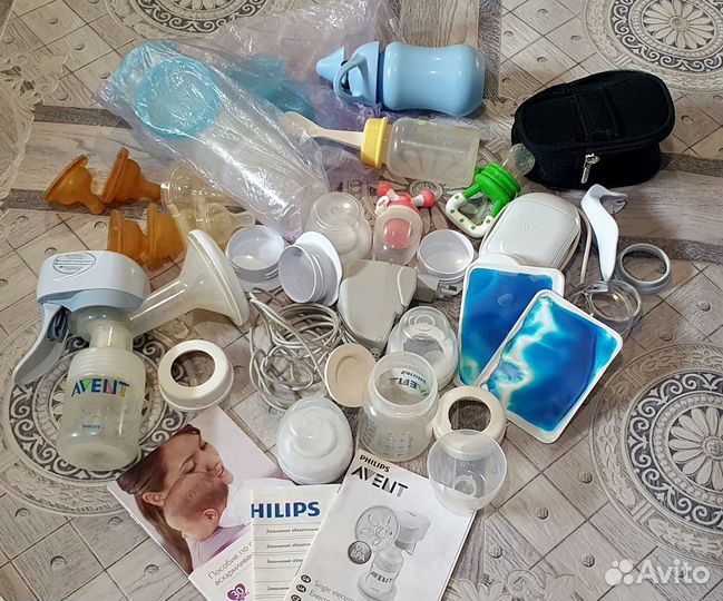 Молокоотсос avent электрический