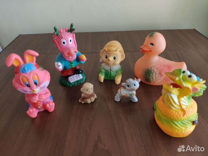 Резиновые игрушки