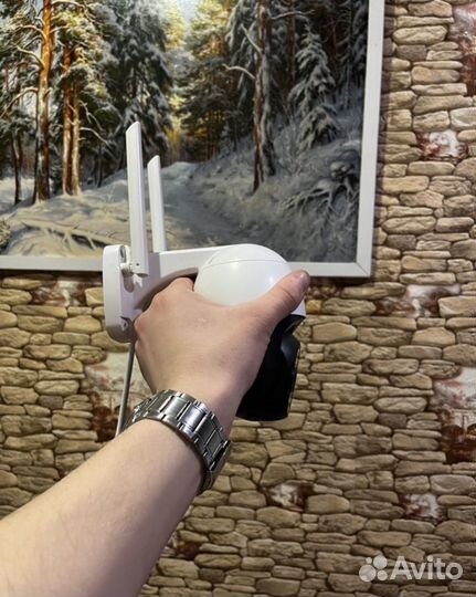 Wifi камера видеонаблюдения 8 мп уличная