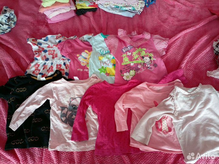 35 вещей на девочку от 74-86 см