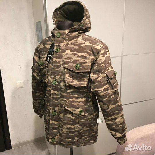 Камуфляжный Костюм Горка. Зимний на флисе