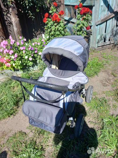 Прогулочная коляска 3 в 1 бу