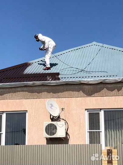 Безвоздушная покраска