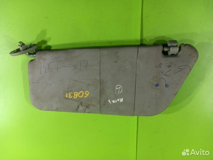 Козырёк солнцезащитный для Daewoo Matiz