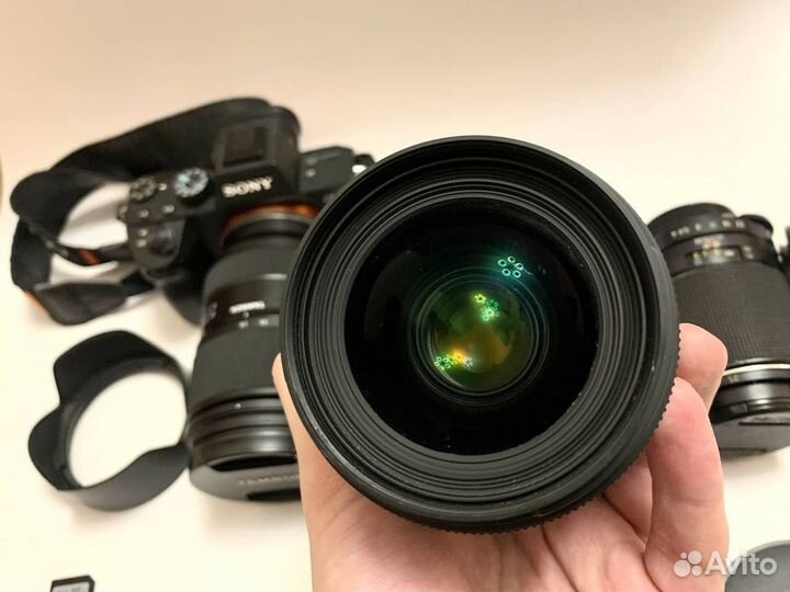 Sony a7 iii с объективами