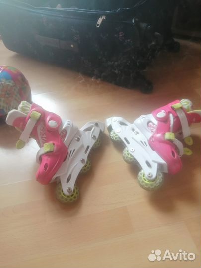 Роликовые коньки детские 2 в 1