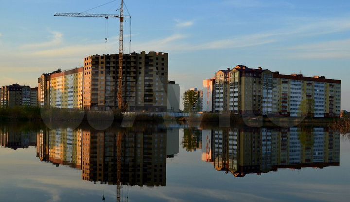 2-к. квартира, 54,4 м², 1/10 эт.