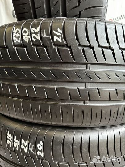 Continental ContiPremiumContact 6 275/40 R22 и 315/35 R22 106Y