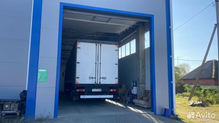 Ворота на полуприцеп