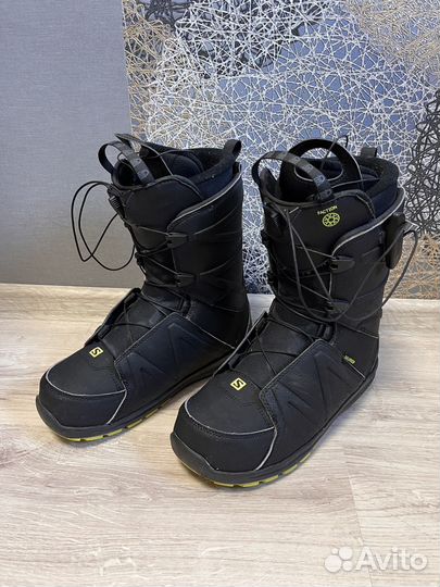 Сноубордические ботинки salomon faction 42 - 43