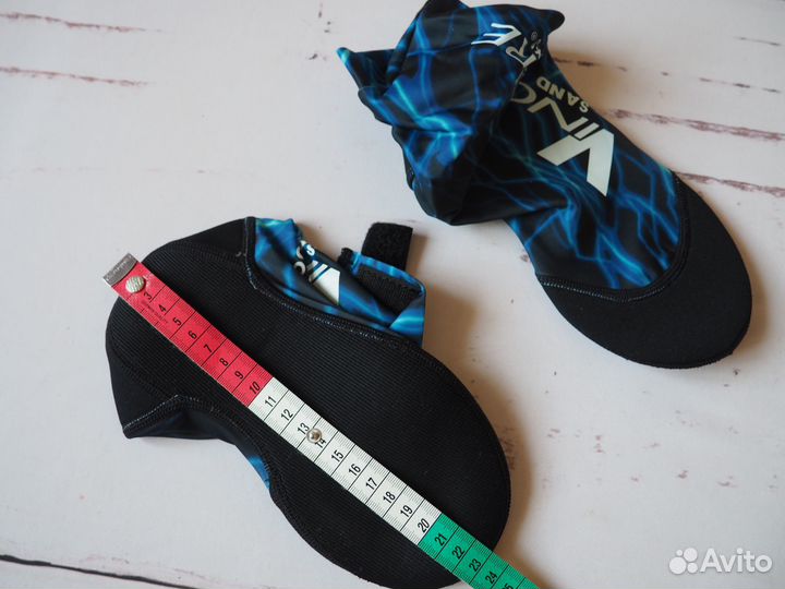 Носки для пляжного волейбола vincere blue. новые