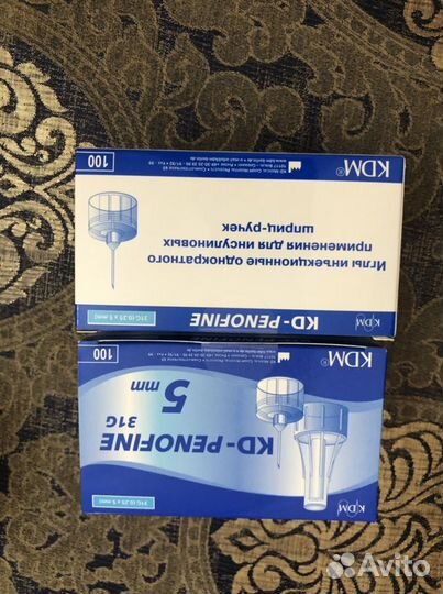 Иглы для шприц ручек разные размеры