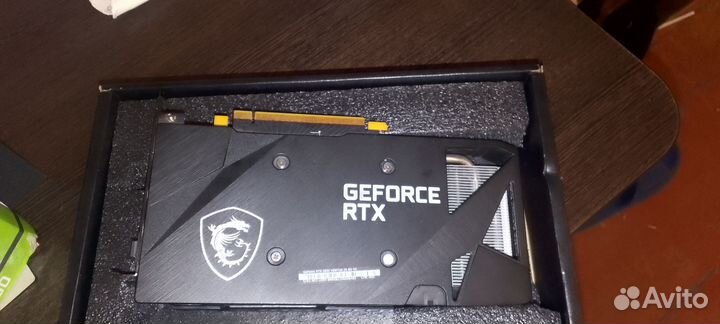 Видеокарта MSI gtx3050 ventus2x 8g