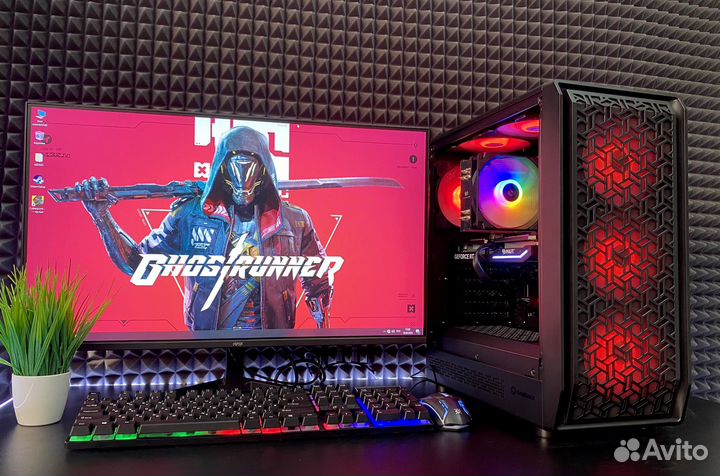 Топовый игровой компьютер RTX 4060 с гарантией