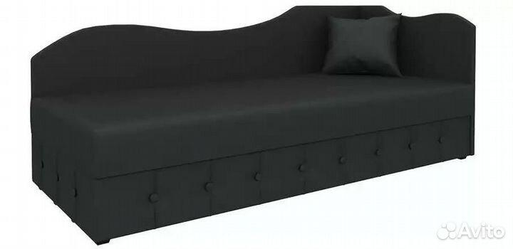 Диван Тахта, экокожа, черный. Москва и мо