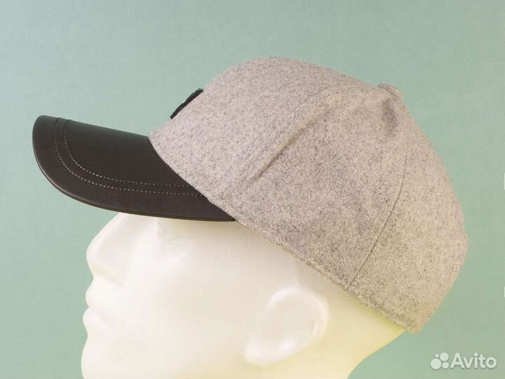 Бейсболка мужская зимняя