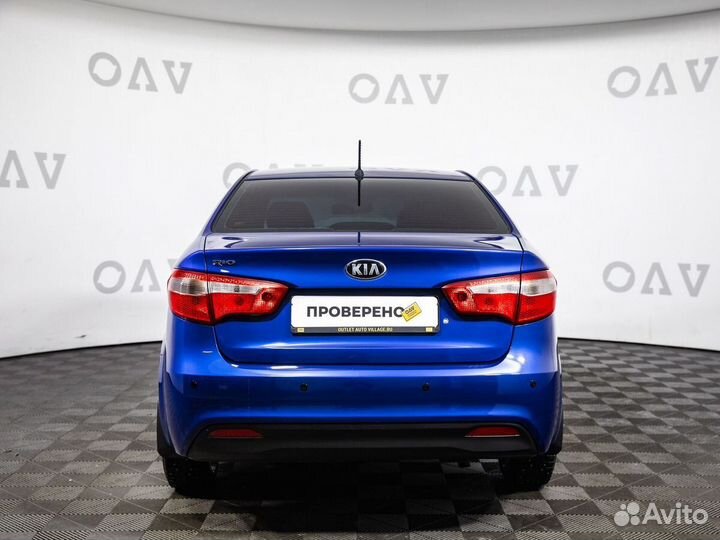 Kia Rio 1.4 МТ, 2014, 100 550 км