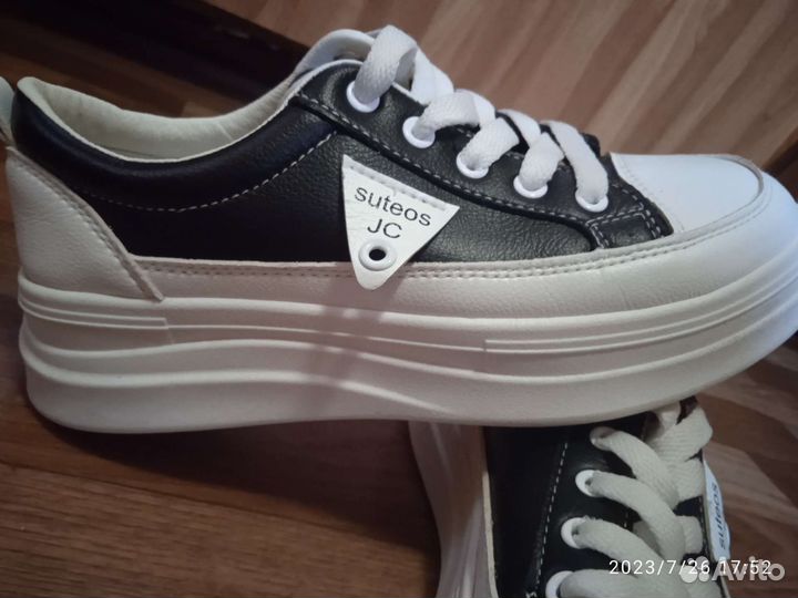 Кеды женские 37 размер натуральная кожа