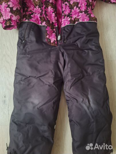 Зимний комбинезон для девочки 116