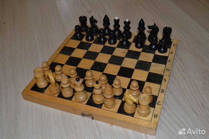 Шахматы деревянные 30х30 СССР