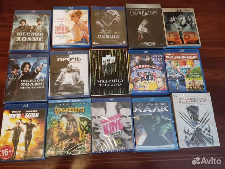 Коллекция blu-ray лицензия редкие