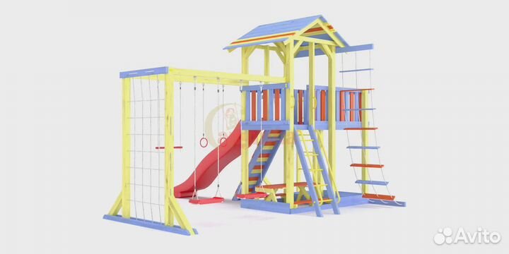 Детская игровая площадка Савушка-15 (Color-9)