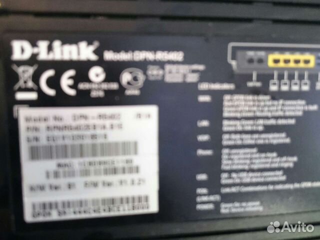 WI fi Роутер D link dpn r5402