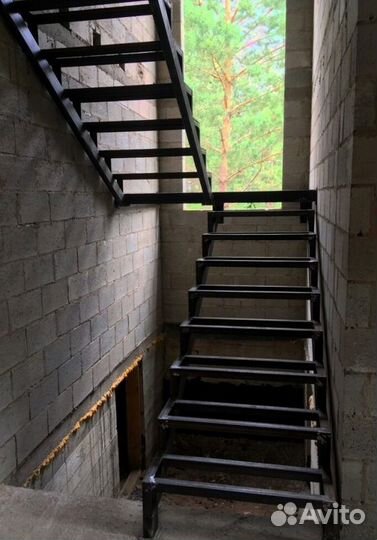 Лестница металл изготовление