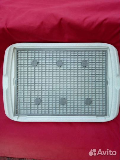 Лежак пластиковый, туалет лоток для собак