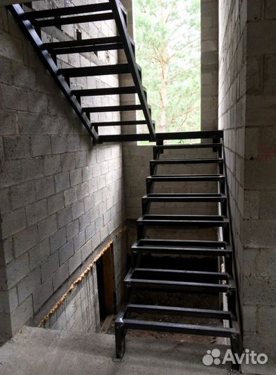 Лестницы прямые под ключ