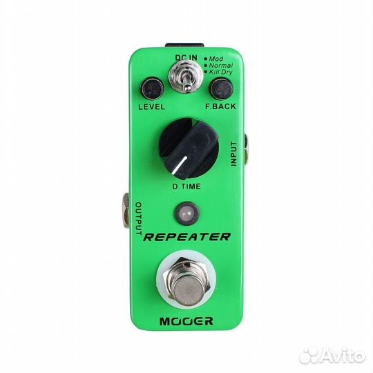 Мини-педаль 3-Modes Digital Delay Mooer Repeater