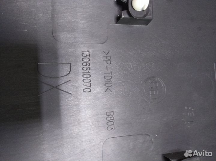 Молдинг задний правый Citroen Jumper III 2006-2014