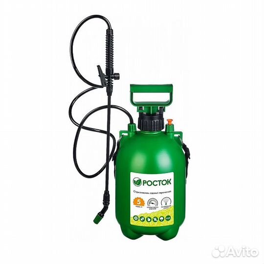 Опрыскиватель 5л садовый RT-5 росток