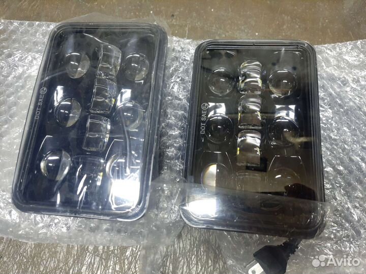 Фары led 4*6 дюйма 2шт
