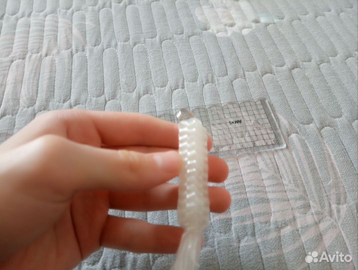 Маленький брелок пвх с кольцом на ключи