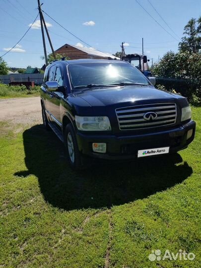 Infiniti QX56 5.6 AT, 2005, 60 000 км