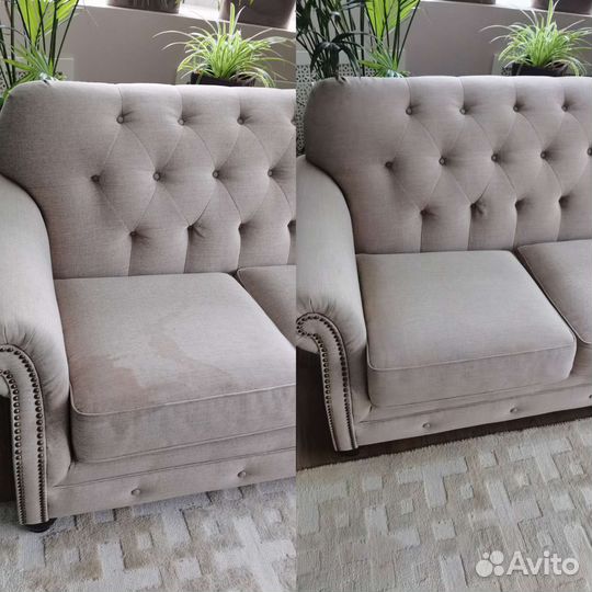 Химчистка мягкой мебели дивана матраса кресла