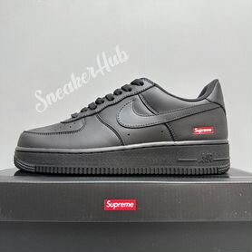 Nike air force 1 low black supreme