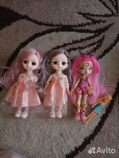 Игрушки куклы пакетом