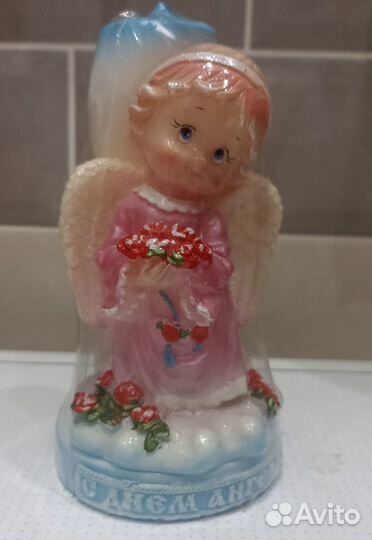 Новогодние свечи, колокольчики рождественские