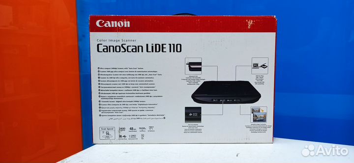 Новый Canon CanoScan LiDE 110
