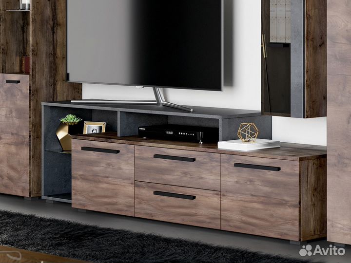 Мебель в гостиную новая Глазго модульная Мебельгра