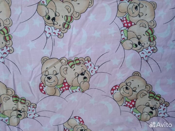 Бортики в детскую кроватку и балдахин