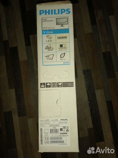 Монитор philips 223V5LSB/00