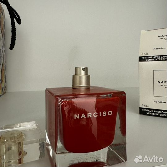 Оригинал тестер narciso rodriguez rouge